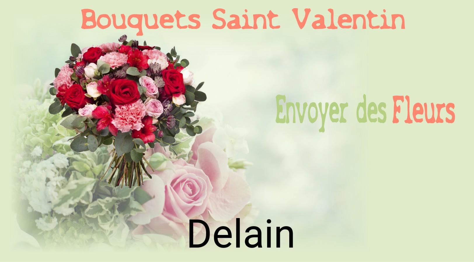 Roses de Saint-Valentin livrées à Delain